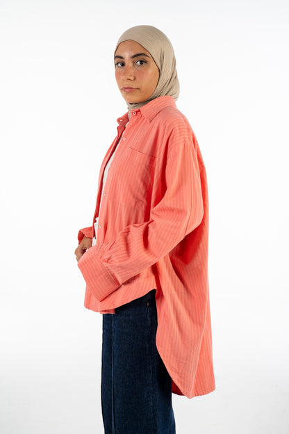 Red Cotton Chemise